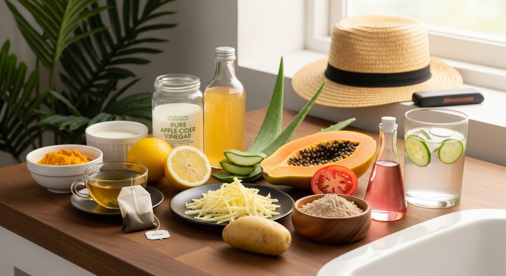 DIY Home Solutions to Fade Dark Spots and Pigmentation Naturally